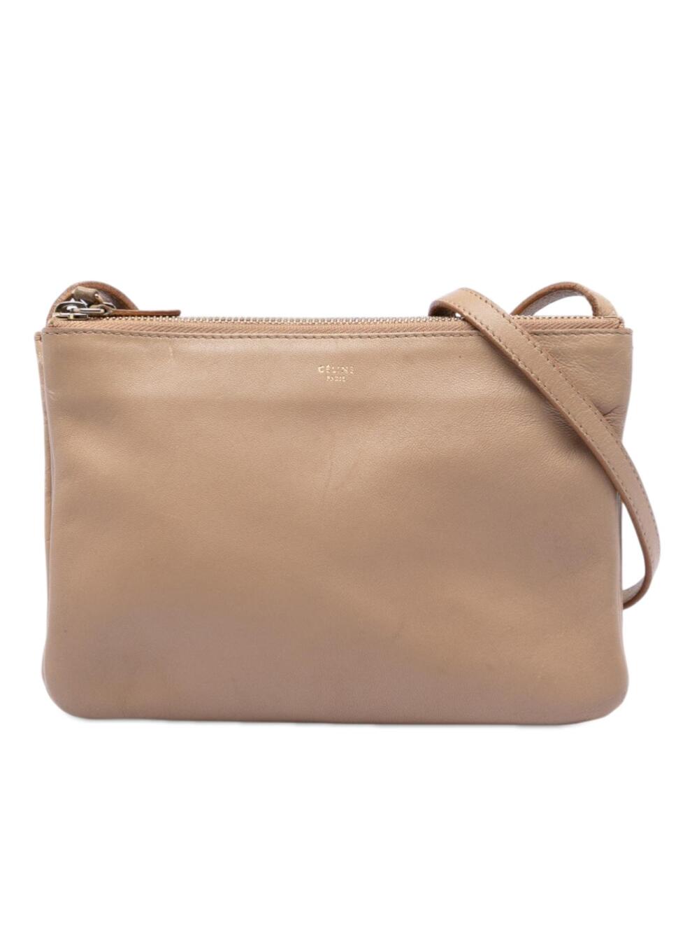 Celine Small Lambskin Trio Crossbody #278336C51B